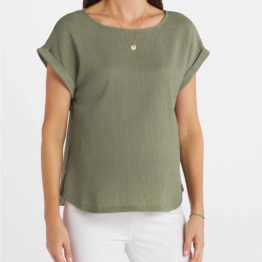 Astrologie Maternity Olive Green Women's Top